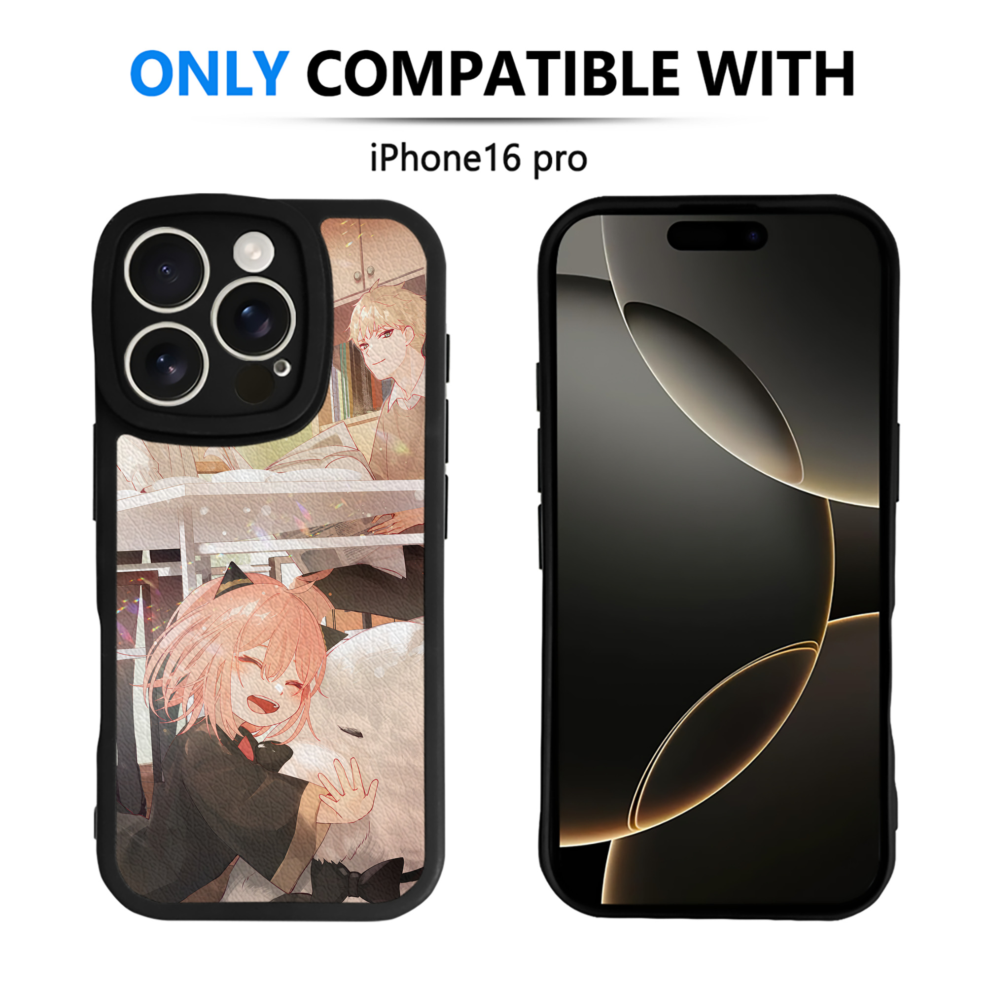 （画像用） SPY×FAMILY间谍家家酒 【iPhone 16シリーズ対応】シリコンスマホケース（レザー調） 材質：シリコン